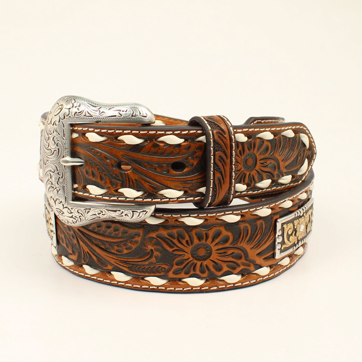 NOCONA TAPERED HAND TOOLED BELT N2414808 – Rodeo Western
