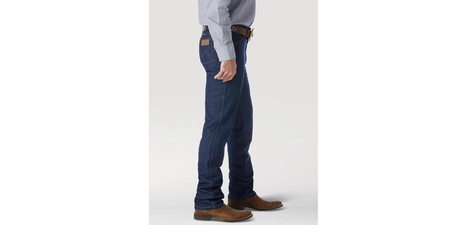 Wrangler Men’s Rigid Indigo Cowboy Cut Slim Fit Jeans 0936DEN – Rodeo