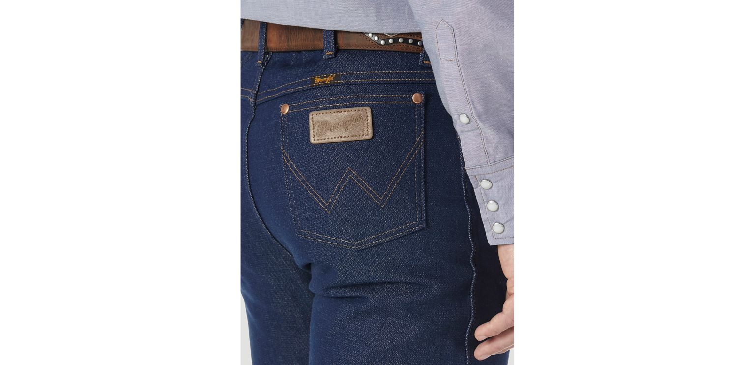 Wrangler Men’s Rigid Indigo Cowboy Cut Slim Fit Jeans 0936DEN – Rodeo