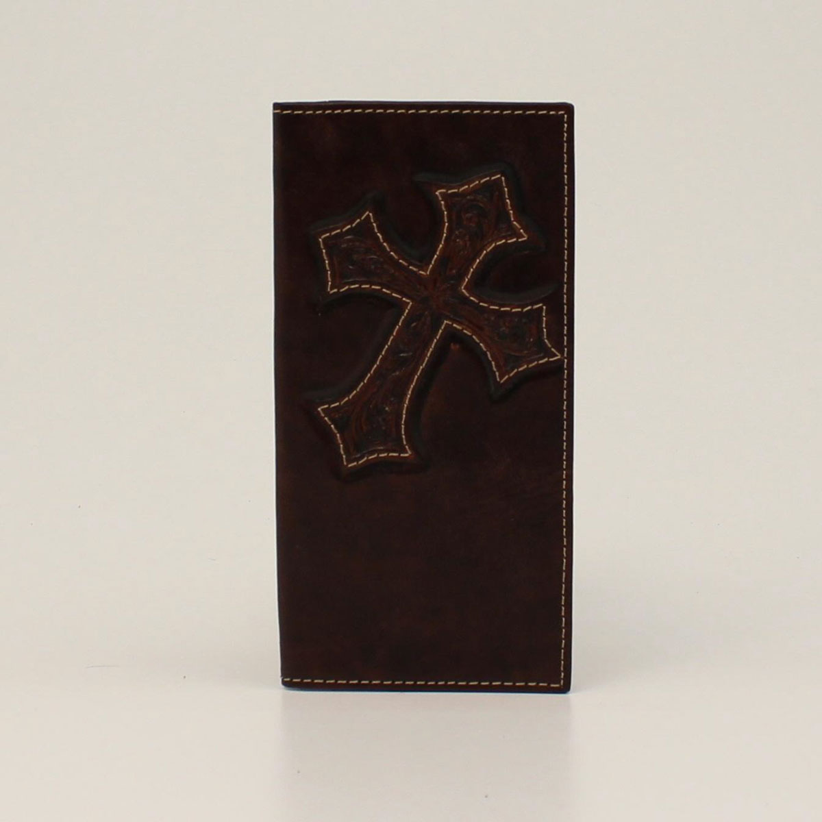 Ariat Youth Leather Rodeo Wallet – Medium Brown – Boys'
